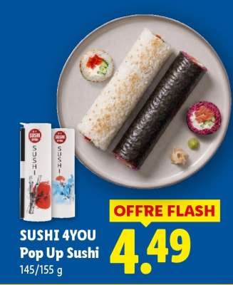SUSHI 4YOU Pop Up Sushi