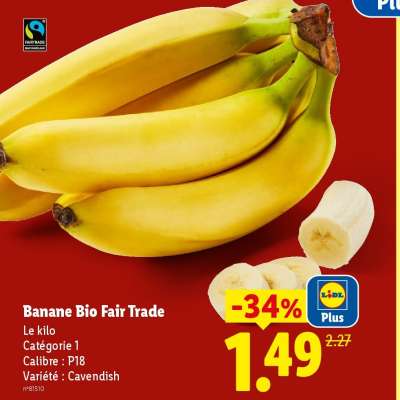Banane Bio Fair Trade