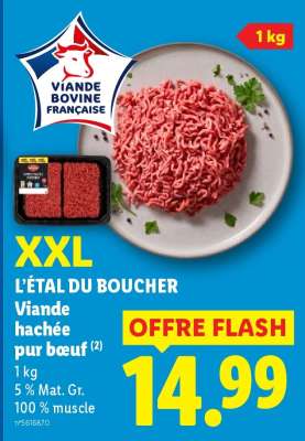 Viande Hachée Pur Bœuf
