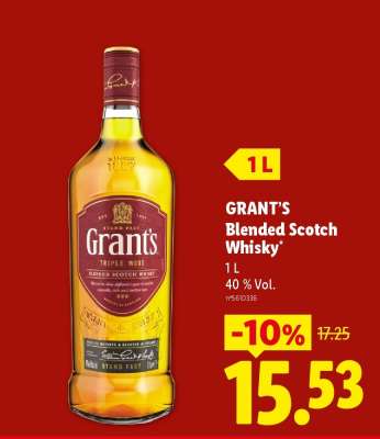 GRANT'S Blended Scotch Whisky