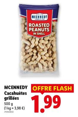 MCENNEDY Cacahuètes grillées