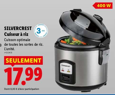 SILVERCREST Cuiseur à riz