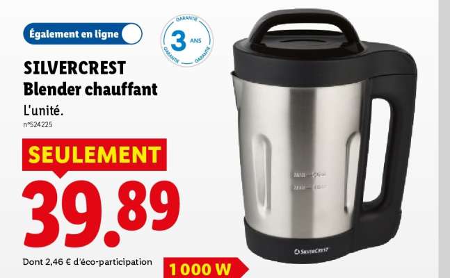 SILVERCREST Blender chauffant