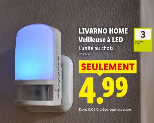 LIVARNO HOME Veilleuse à LED
