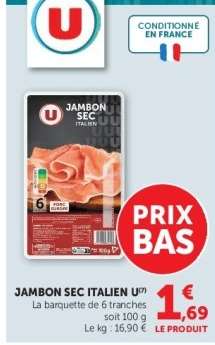 JAMBON SEC ITALIEN U