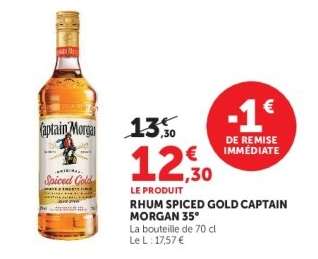RHUM SPICED GOLD CAPTAIN MORGAN 35°