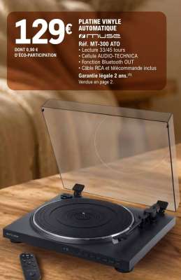 PLATINE VINYLE AUTOMATIQUE