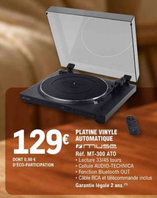 PLATINE VINYLE AUTOMATIQUE