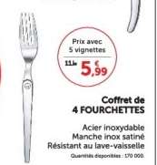 Coffret de 4 FOURCHETTES