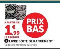 LIVRE BOITE DE RANGEMENT
