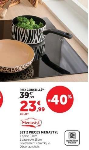 SET 2 PIECES MENASTYL