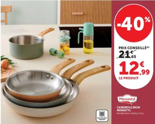 Casserole 20cm Menastyl