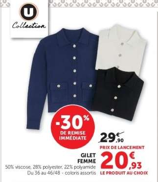 Gilet femme
