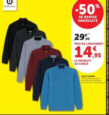 Gilet homme