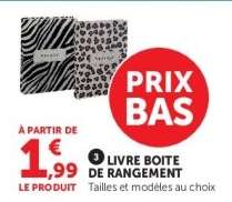 LIVRE BOITE DE RANGEMENT