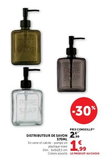 DISTRIBUTEUR DE SAVON 570ML