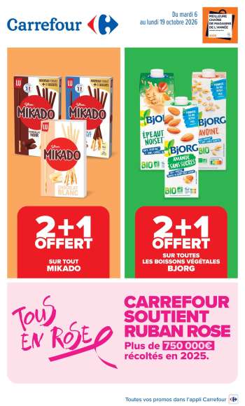 Catalogue Carrefour Hypermarchés - 06/10/2026 - 19/10/2026.