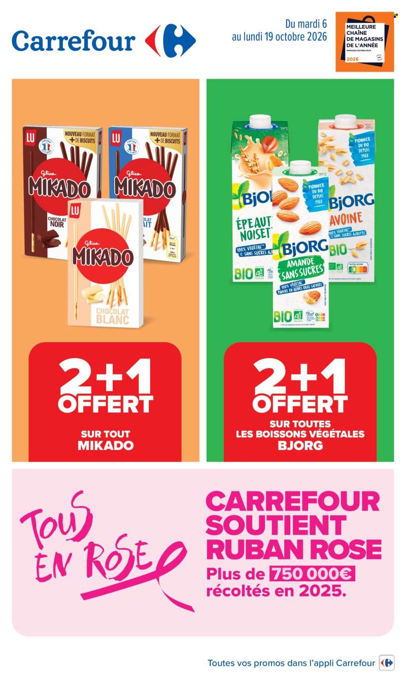 Catalogue Carrefour Hypermarchés - 06/10/2026 - 19/10/2026.