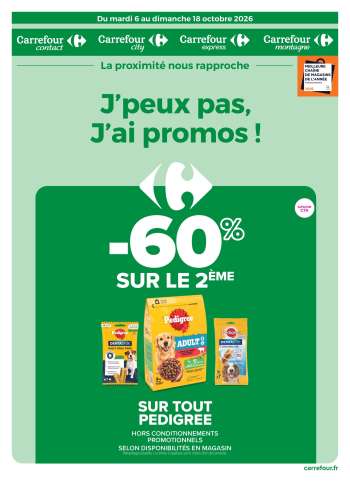 Catalogue Carrefour - 06/10/2026 - 18/10/2026.