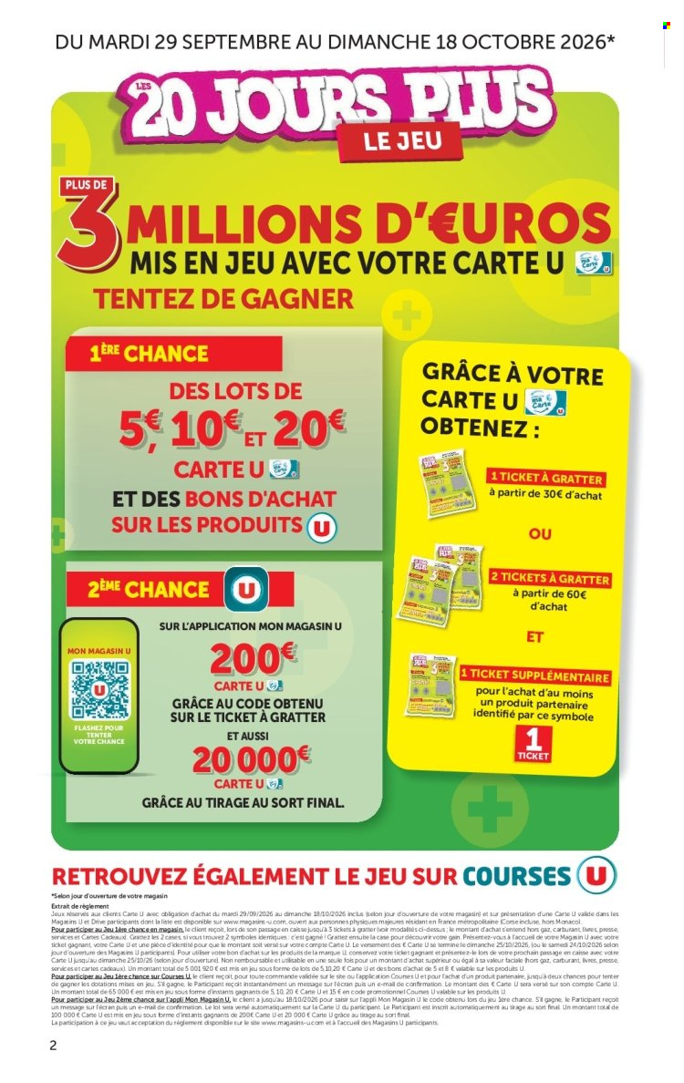 Catalogue SUPER U - 06/10/2026 - 18/10/2026. Page 2