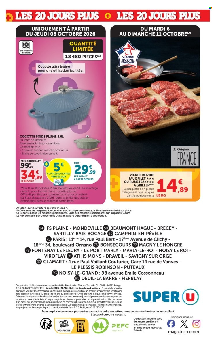 Catalogue SUPER U - 06/10/2026 - 18/10/2026. Page 36