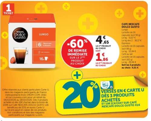CAFE NESCAFE DOLCE GUSTO