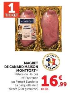MAGRET DE CANARD 'MAISON MONTFORT'
