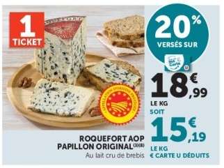 ROQUEFORT AOP PAPILLON ORIGINAL