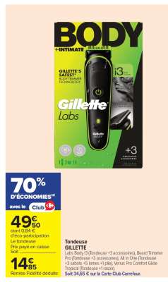 TONDEUSE “GILLETTE”