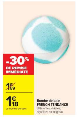Bombe de bain FRENCH TENDANCE