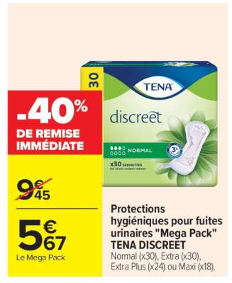 TENA DISCREET