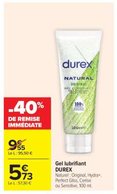 Gel Lubrifiant DUREX