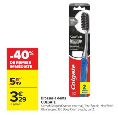 Brosses à dents COLGATE