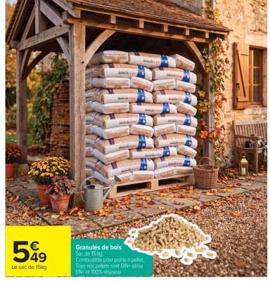 Granulés de bois