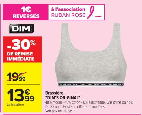 Brassière "DIM'S ORIGINAL"