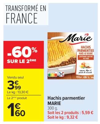HACHIS PARMENTIER MARIE