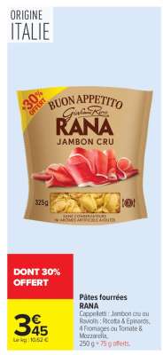 RANA Pâtes Fourrées