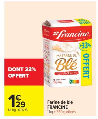 Farine De Blé Francine