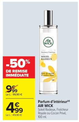 Parfum d'intérieur AIR WICK