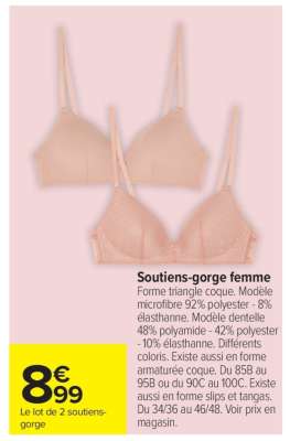 Soutiens-gorge femme