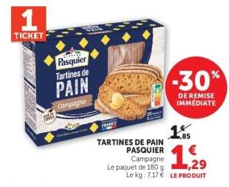 Tartines de Pain Pasquier