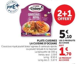 COUSCOUS ROYAL LA CUISINE D'OCÉANE