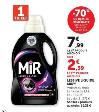 Lessive Liquide "MIR"