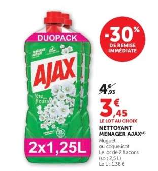 NETTOYANT MENAGER AJAX