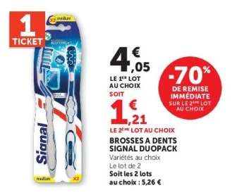 Brosses à dents Signal Duopack