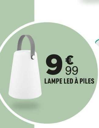 Lampe LED à piles