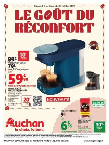Catalogue Auchan - 06/10/2026 - 18/10/2026.