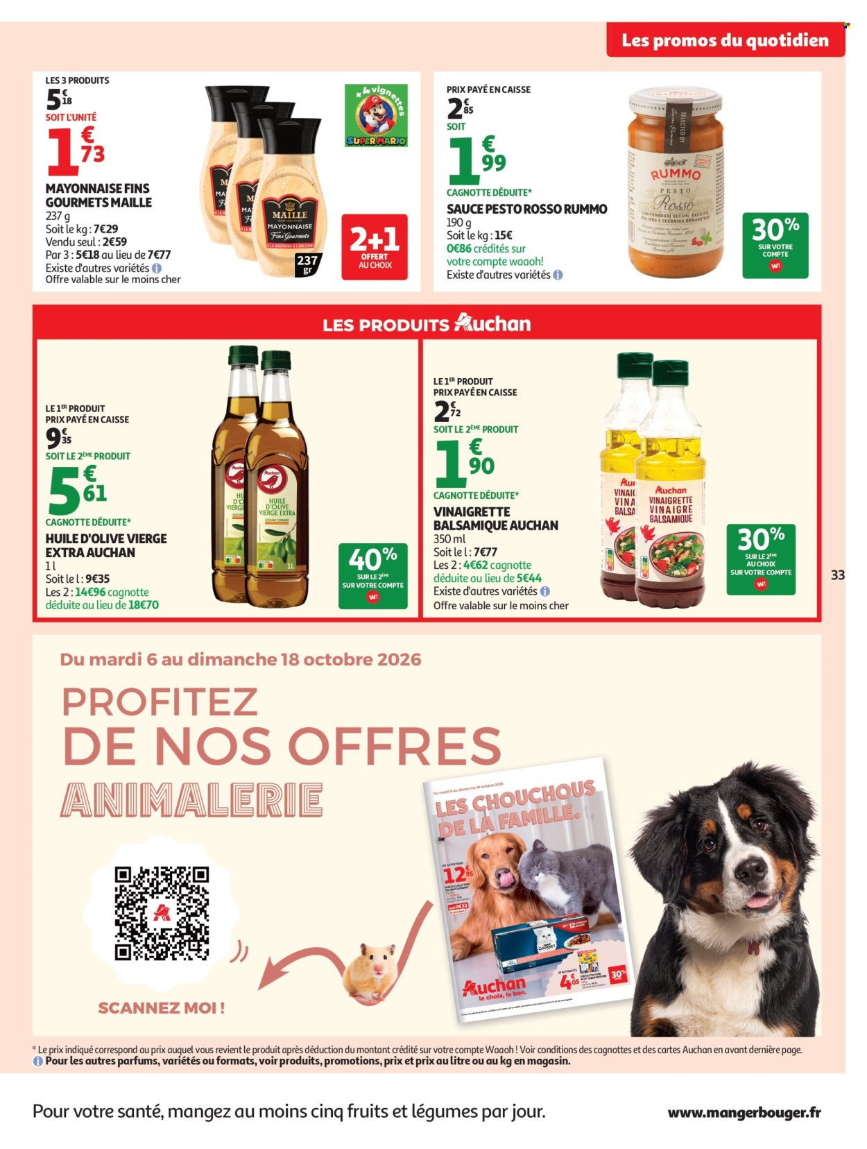 Catalogue Auchan - 06/10/2026 - 18/10/2026. Page 33