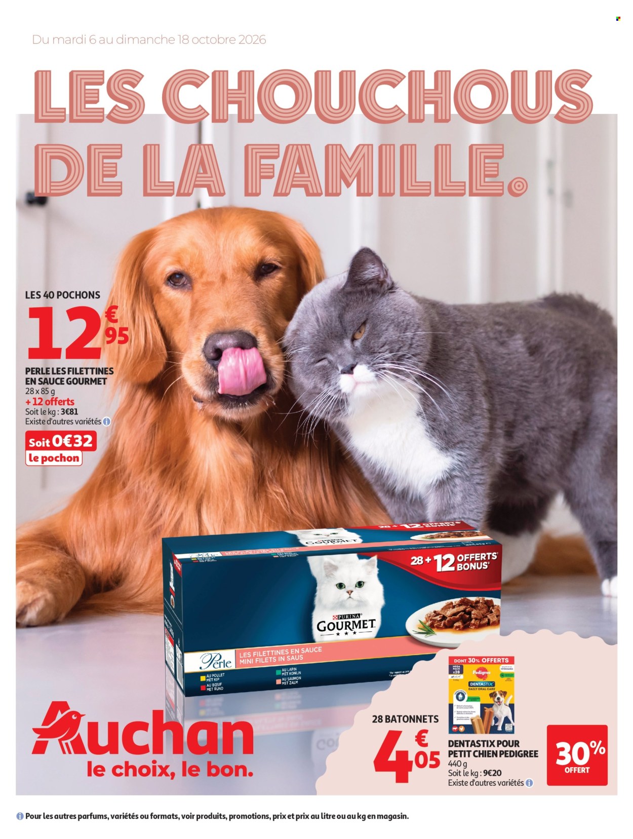 Catalogue Auchan - 06/10/2026 - 18/10/2026. Page 1