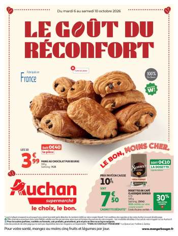 Catalogue Auchan - 06/10/2026 - 10/10/2026.